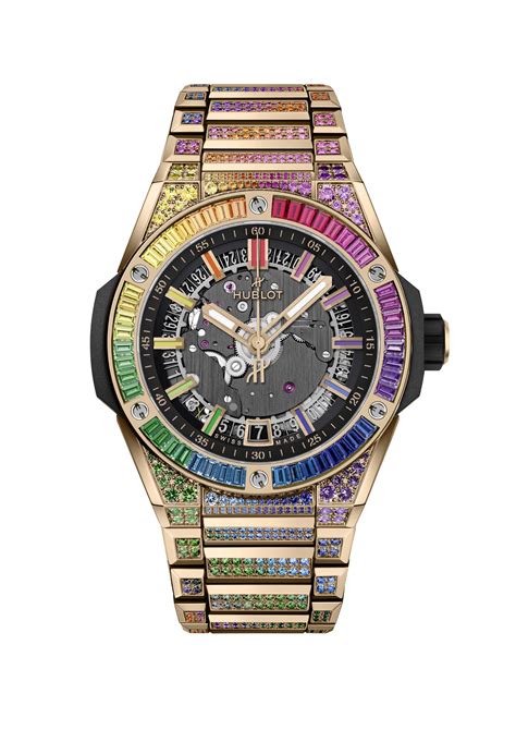 hublot rainbow bezel|Hublot big bang watches.